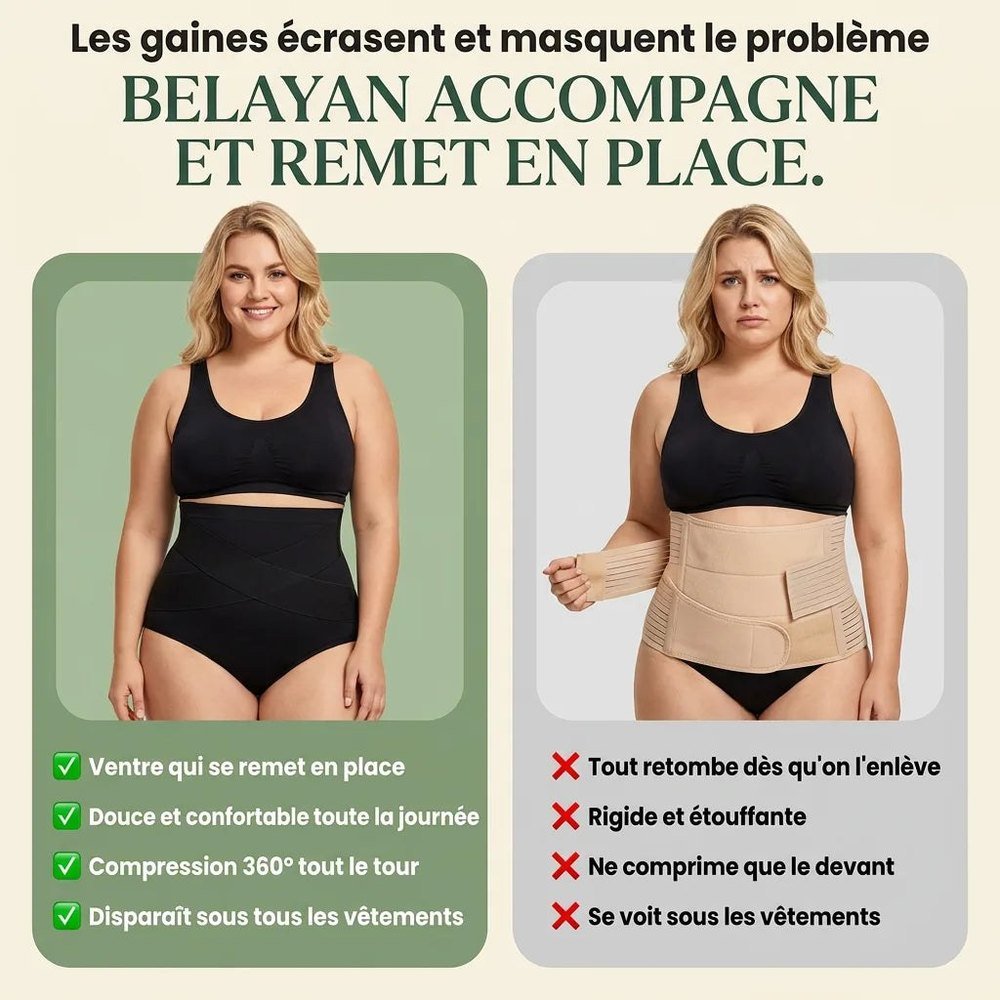 Comparatif ceinture / culotte 360°